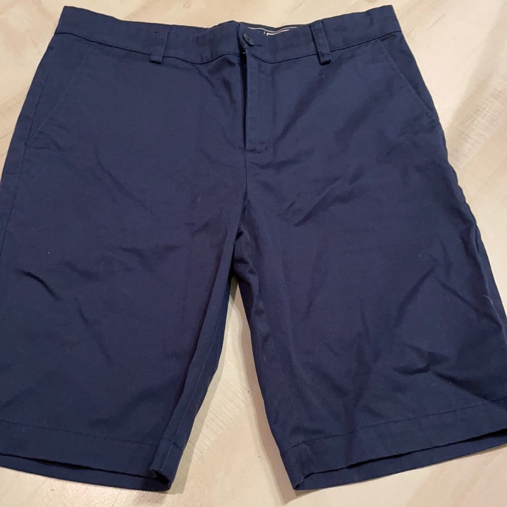 Slazenger Kids Boys Khaki Flat Front Uniform / Golf Shorts